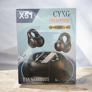 CYXG TWS Earbuds X51 Wireless Black